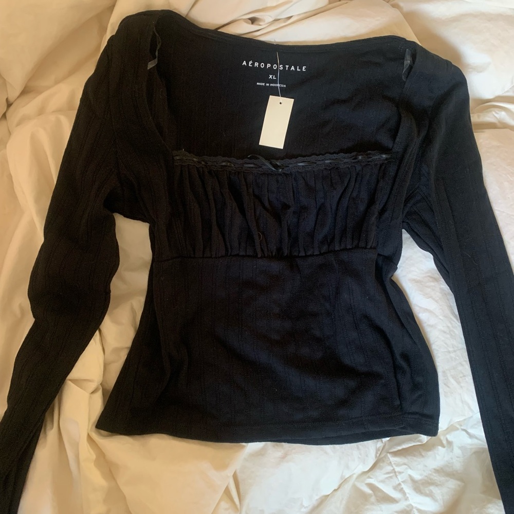 Aeropostale Black Women's Top